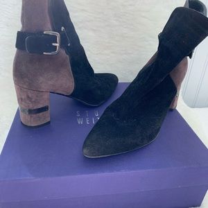 Stuart Weitzman suede ankle boots